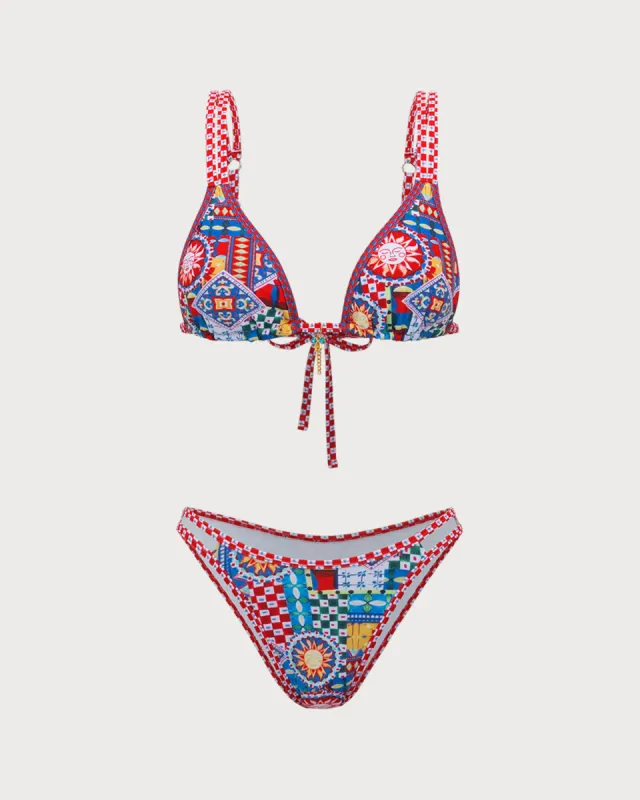 Bohemian Print Bikini Set sold by rihoas