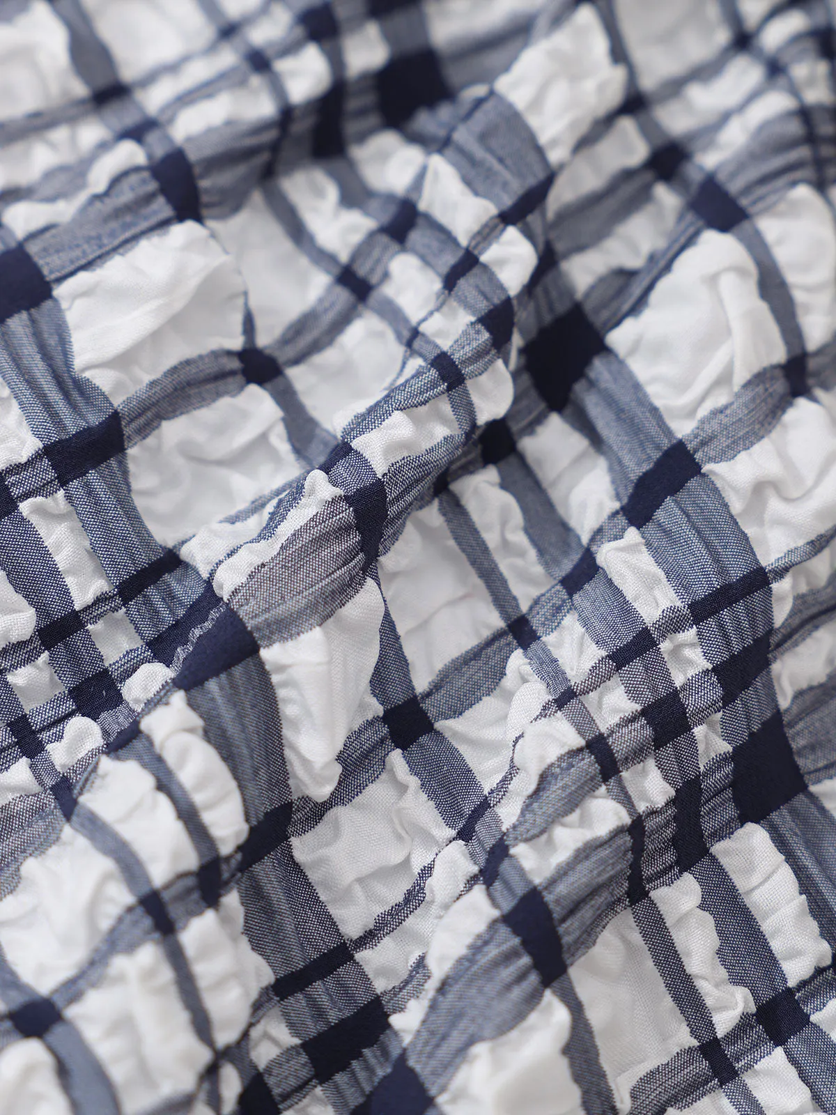 Blue Plaid Jacquard Bikini Set sold by rihoas product image thumbnail 5