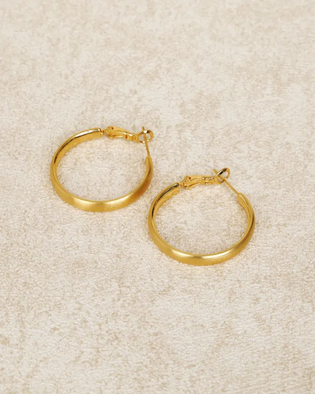 Gold-Plated Retro Earrings sold by rihoas