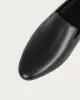 Enfiis Black Microfiber Loafer Flats sold by rihoas