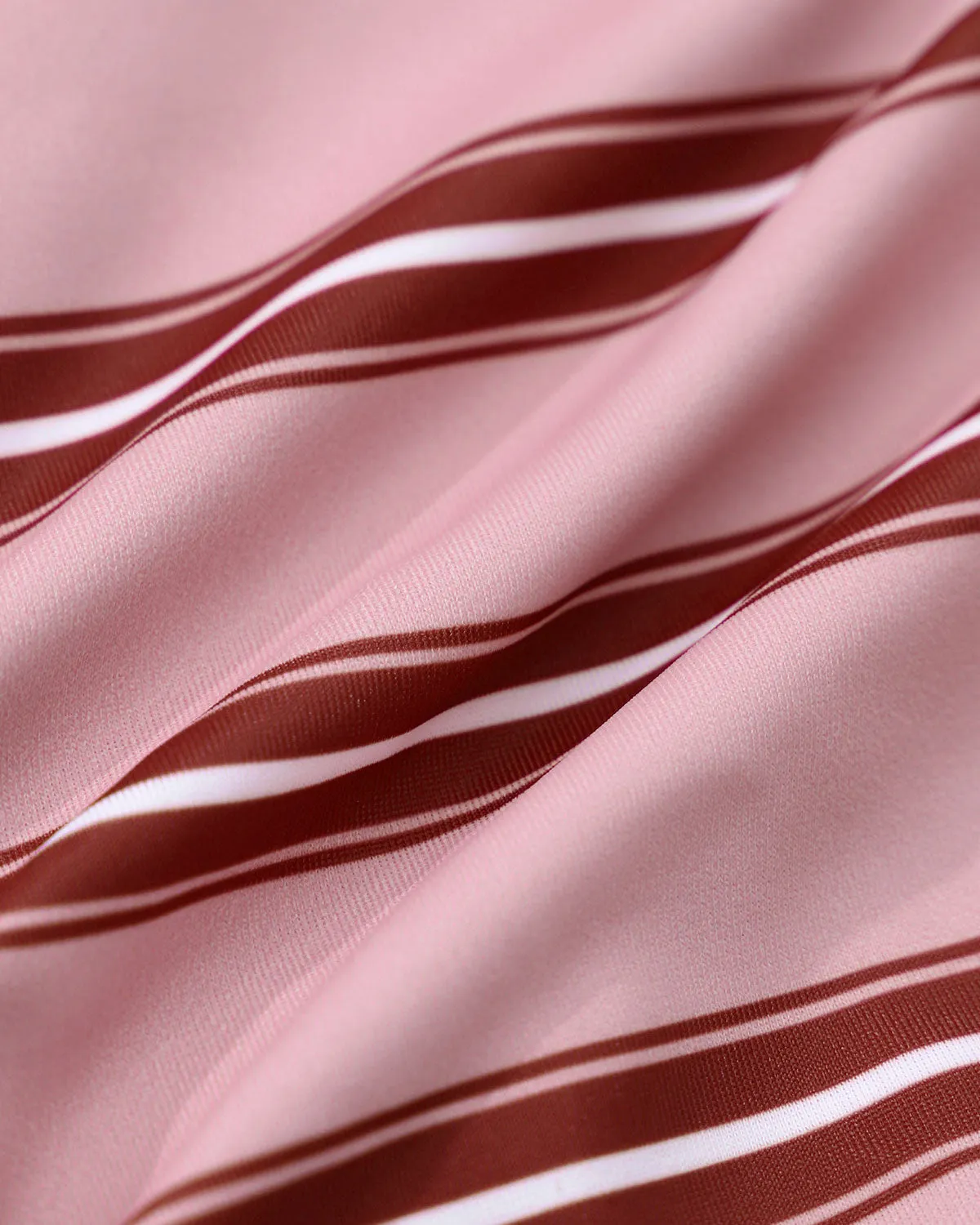 Pink Striped Halter Bikini Set sold by rihoas product image thumbnail 3