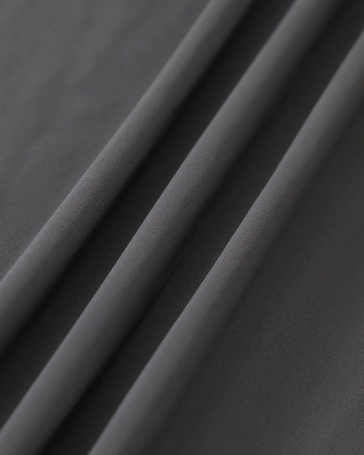 Grey Elastic Waist Flared Midi Skirt sold by rihoas product image thumbnail 3