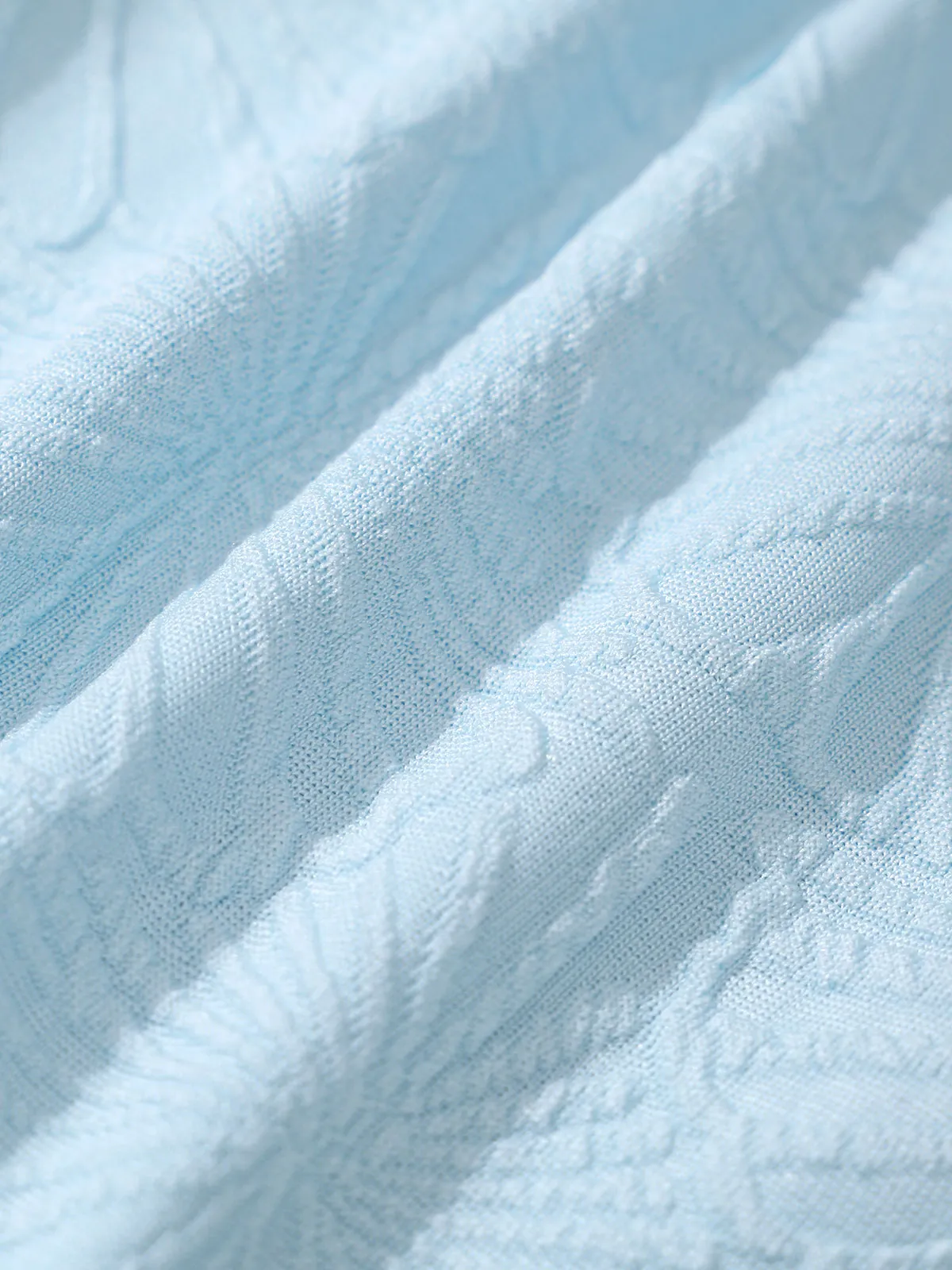 Blue Textured Drawstring Bikini Set sold by rihoas product image thumbnail 3