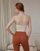 Brown Contrast Camis - Medium Support sold by rihoas