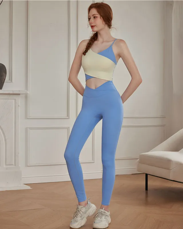 Blue Contrast Camis - Medium Support sold by rihoas
