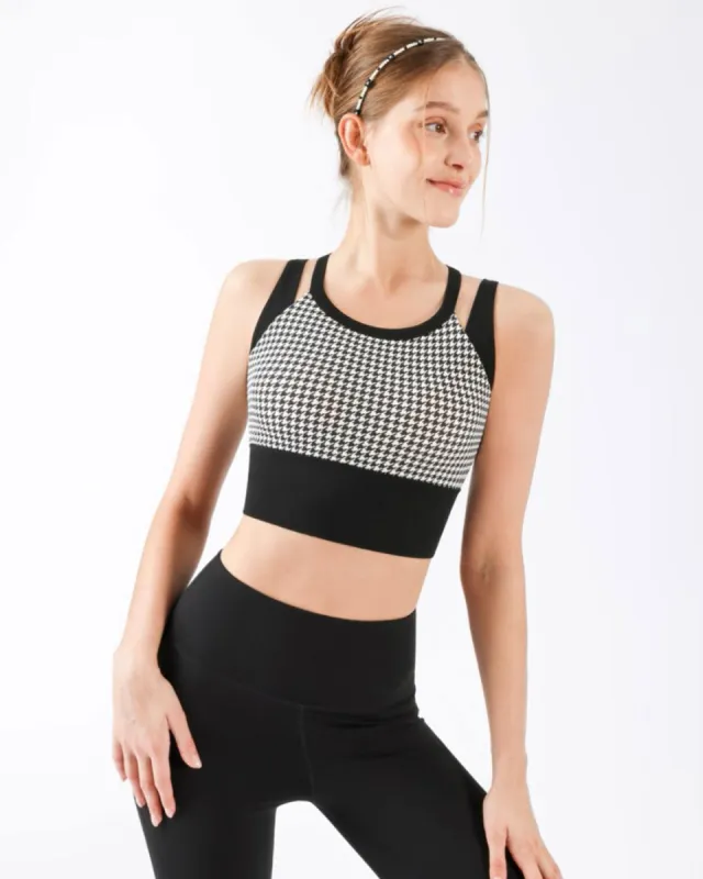 Black X-Cross Yoga Camis - Light Support sold by rihoas