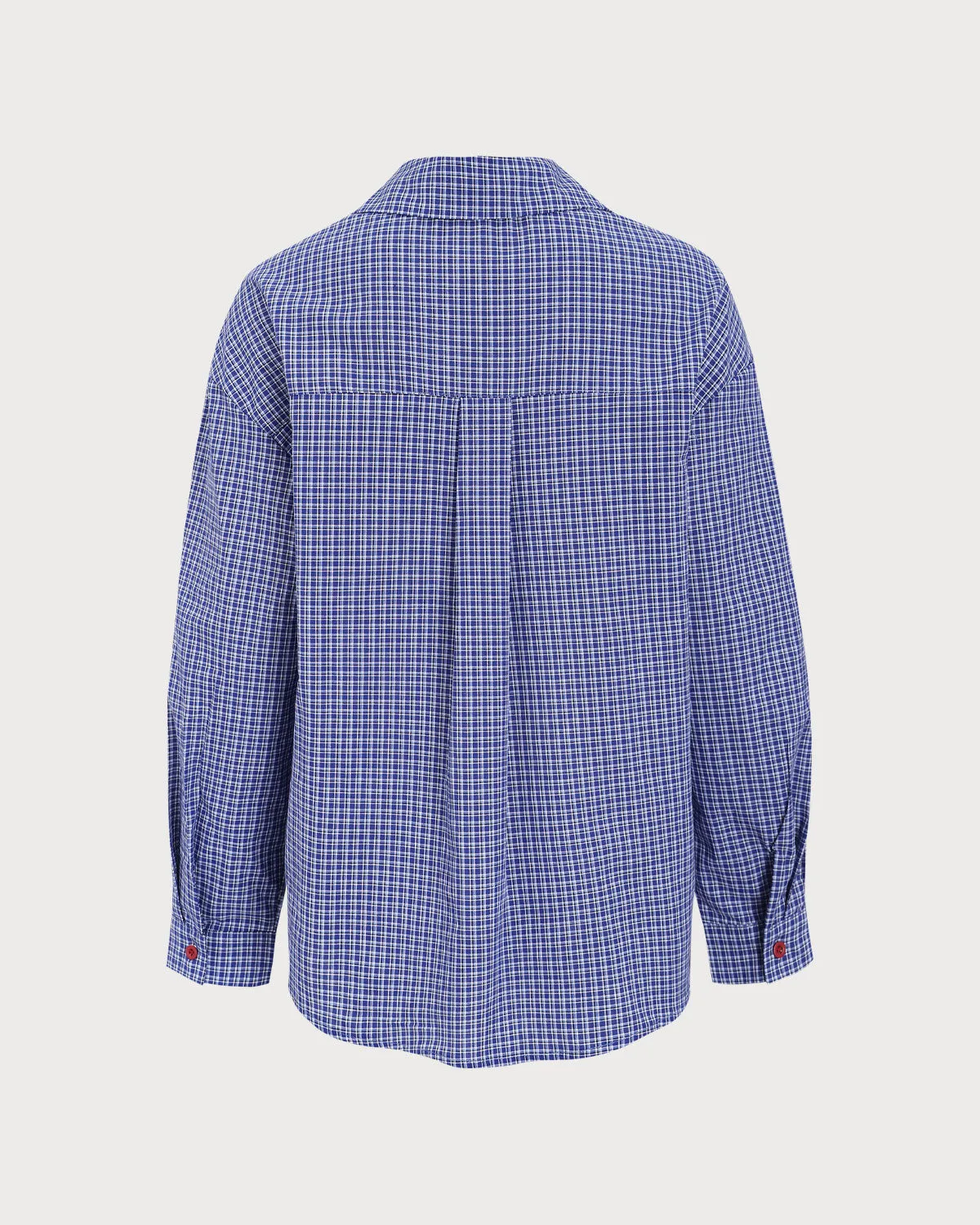 Blue Plaid Pocket Shirt sold by rihoas product image thumbnail 2