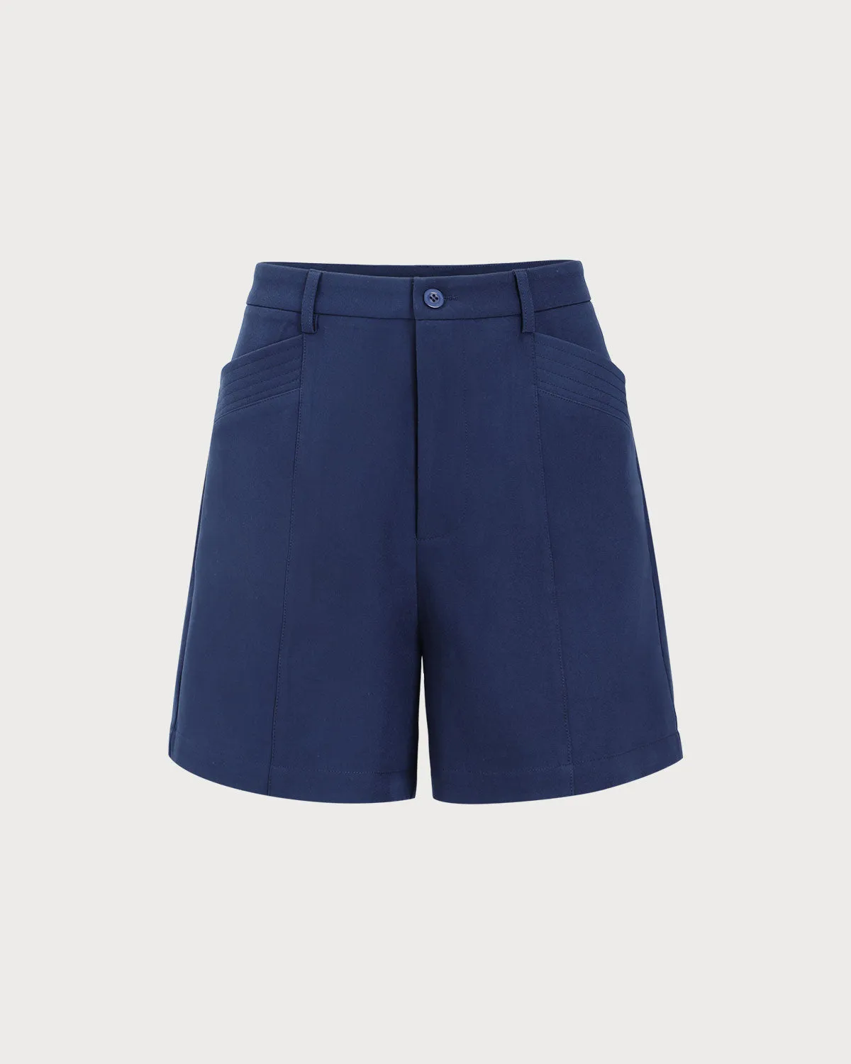 Navy Pocket Shorts sold by rihoas