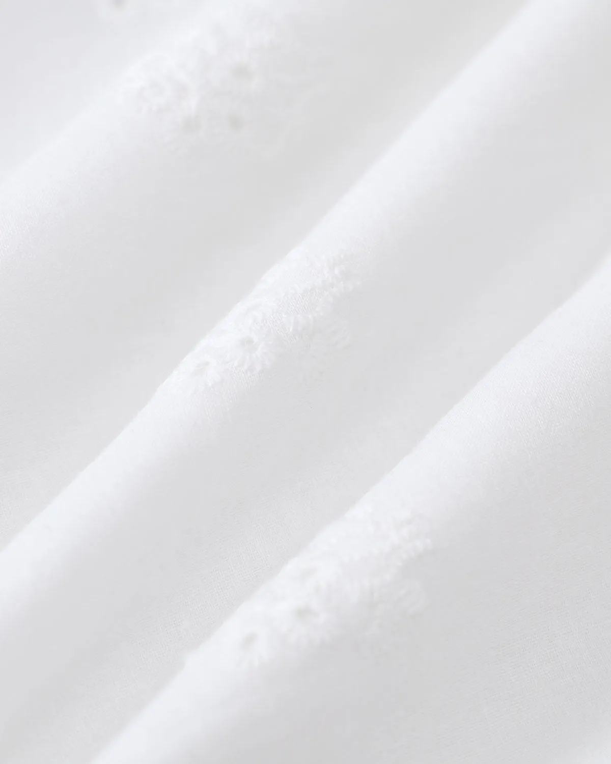 White Embroidery A-Line Midi Skirt sold by rihoas product image thumbnail 3