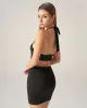 Bettydress-Black Knit Backless Mini Dress sold by rihoas