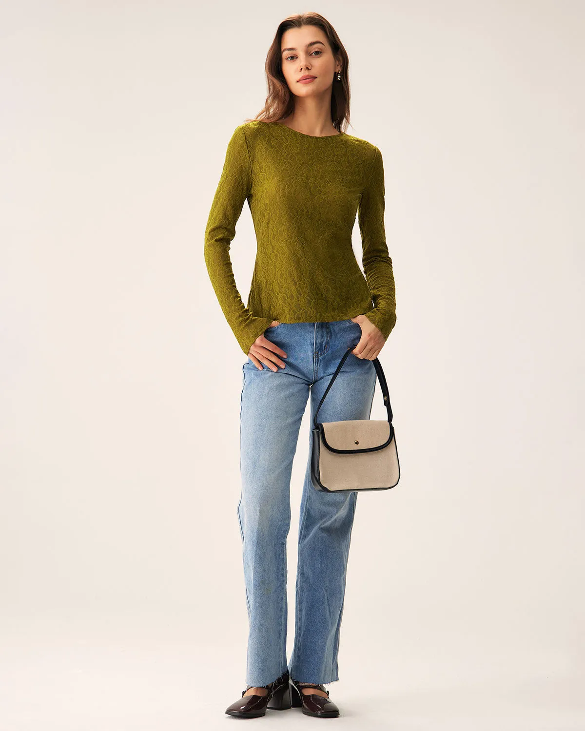 Green Boat Neck Slim Tee sold by rihoas product image thumbnail 4