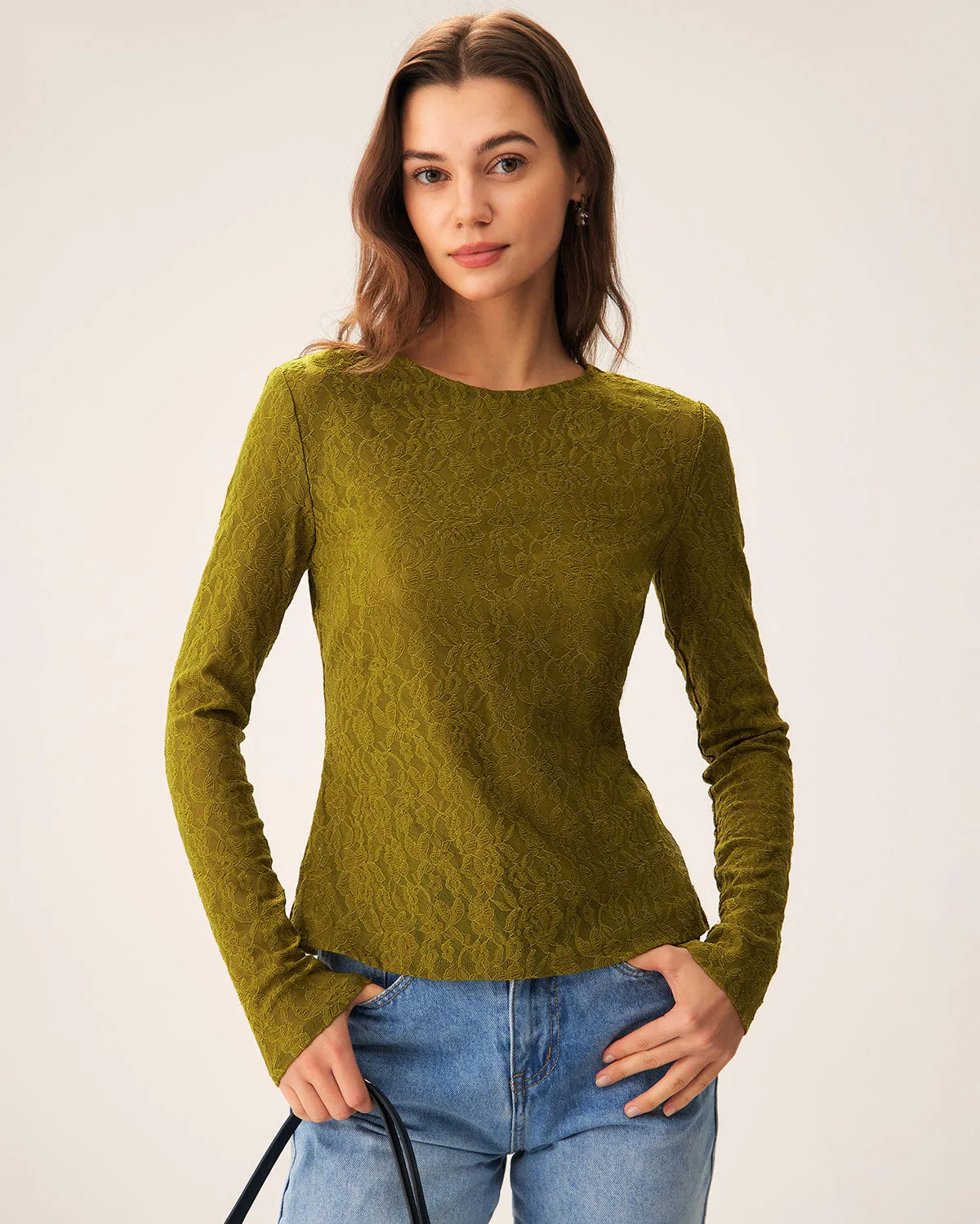 Green Boat Neck Slim Tee sold by rihoas product image thumbnail 3
