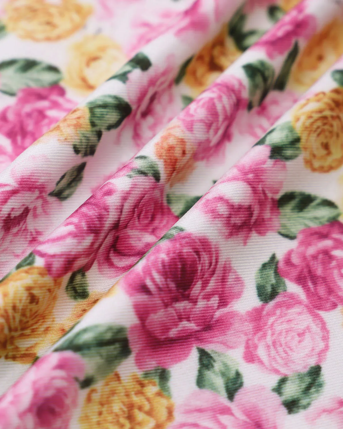 Pink Floral Bodycon Slip Maxi Dress sold by rihoas product image thumbnail 3