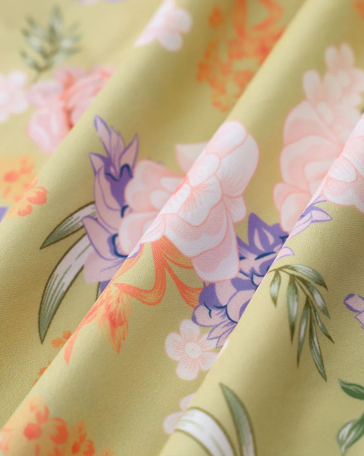 Floral Ruched Halter Midi Dress sold by rihoas product image thumbnail 3