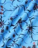 Blue Floral Shirred Slip Maxi Dress sold by rihoas