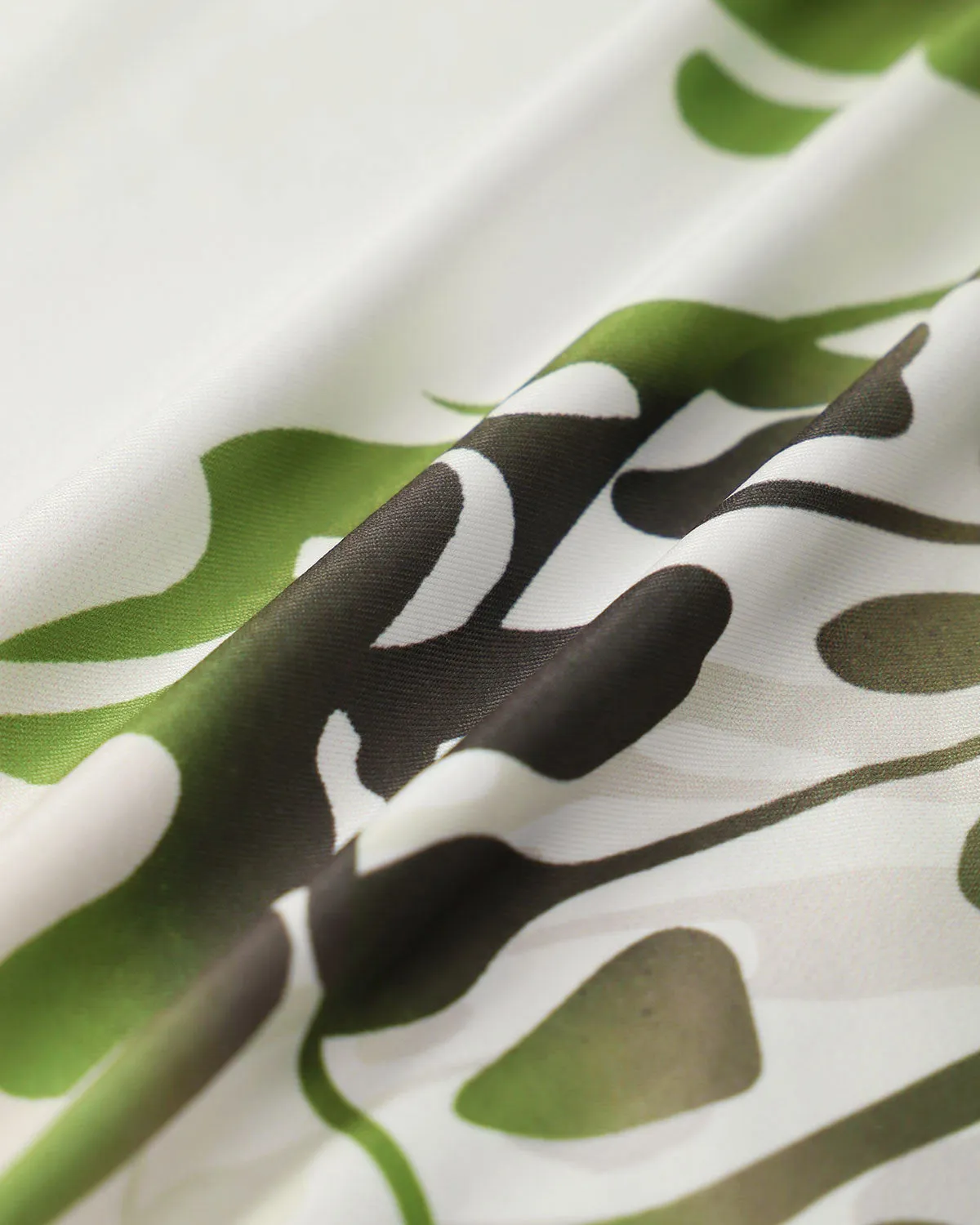 Green Floral Bodycon Slip Maxi Dress sold by rihoas product image thumbnail 3