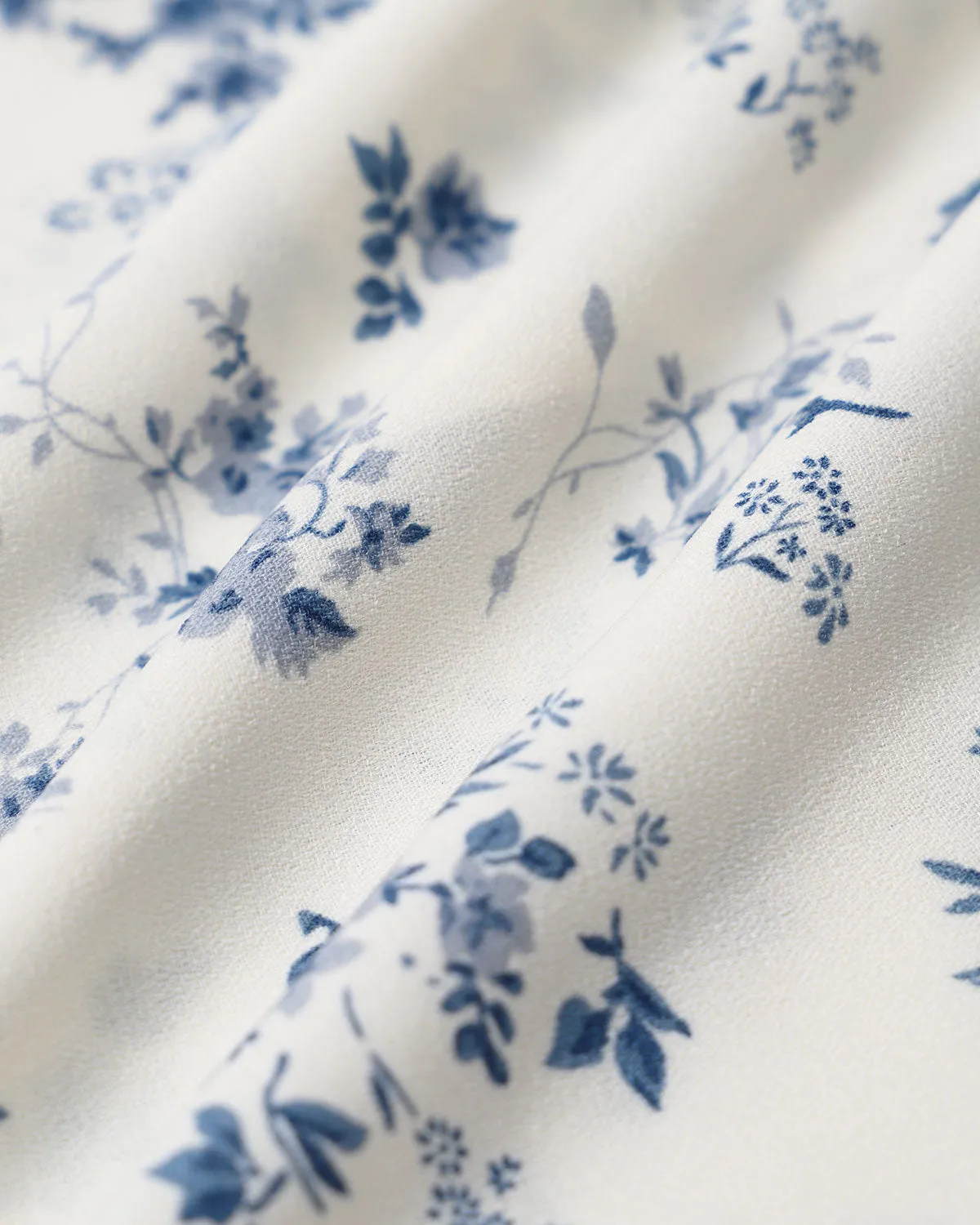 White Floral Shirred Tie Strap Mini Dress sold by rihoas product image thumbnail 3