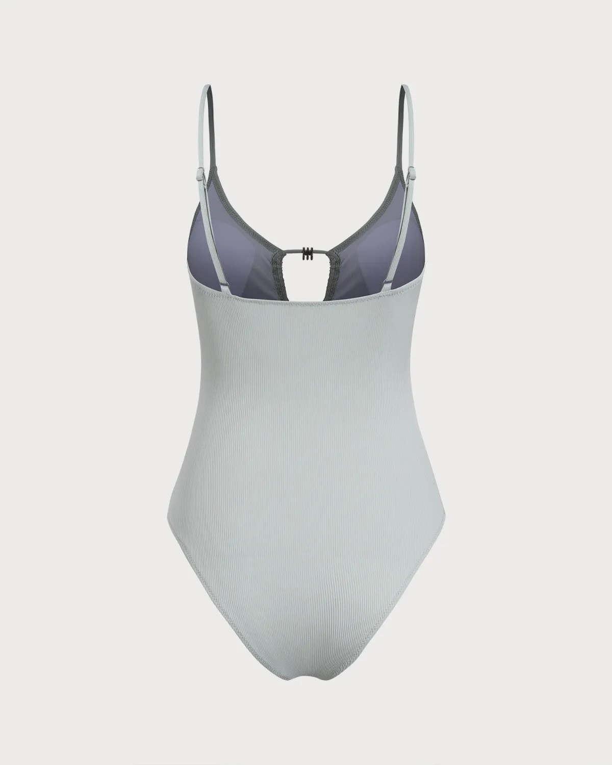 Green Cutout One-Piece Swimsuit sold by rihoas product image thumbnail 2