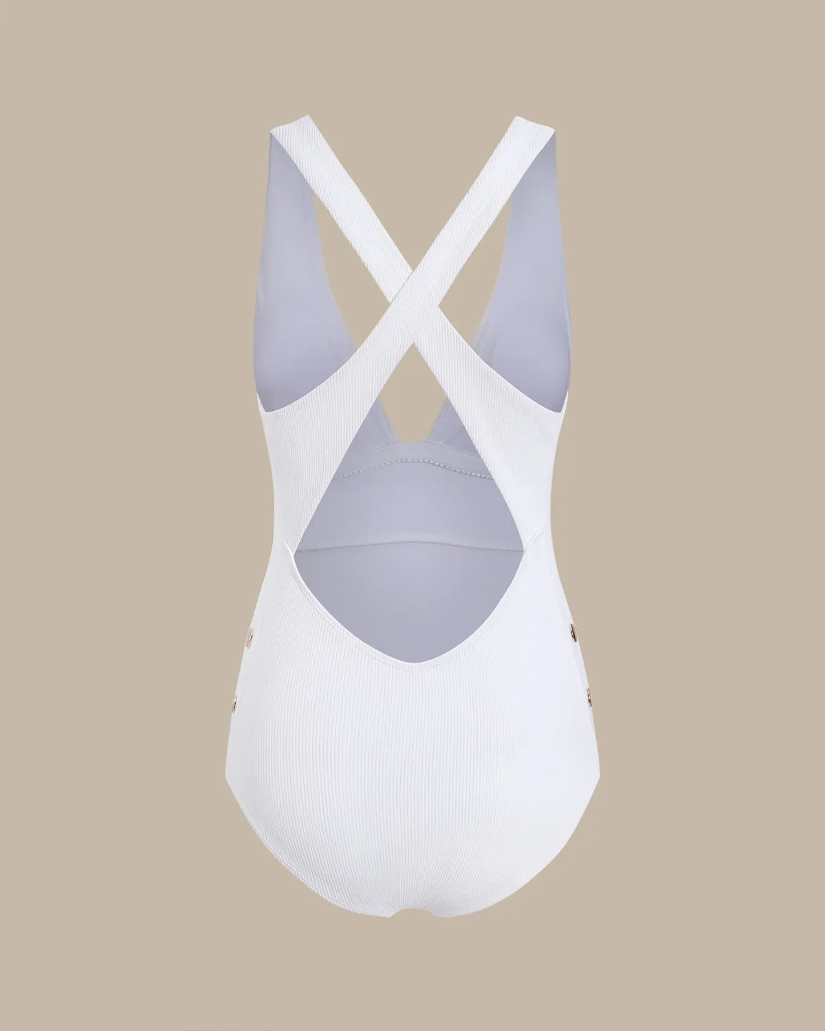 White X Cross One-Piece Swimsuit sold by rihoas product image thumbnail 2