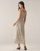 Apricot Striped Slip Maxi Dress sold by rihoas