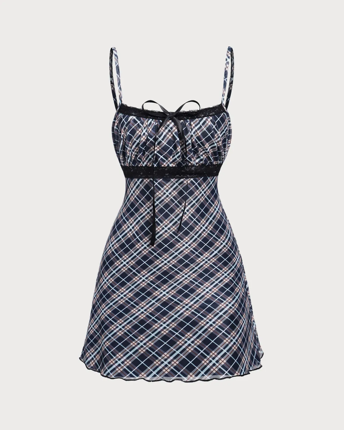 Black Striped Slip Mini Dress sold by rihoas