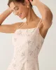 Pink Floral A-Line Slip Mini Dress sold by rihoas