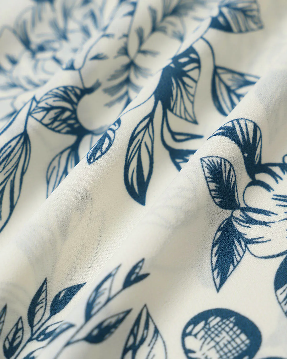 Blue Floral Slip Mini Dress sold by rihoas product image thumbnail 3