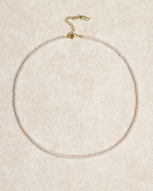 White Pearl Necklace sold by rihoas