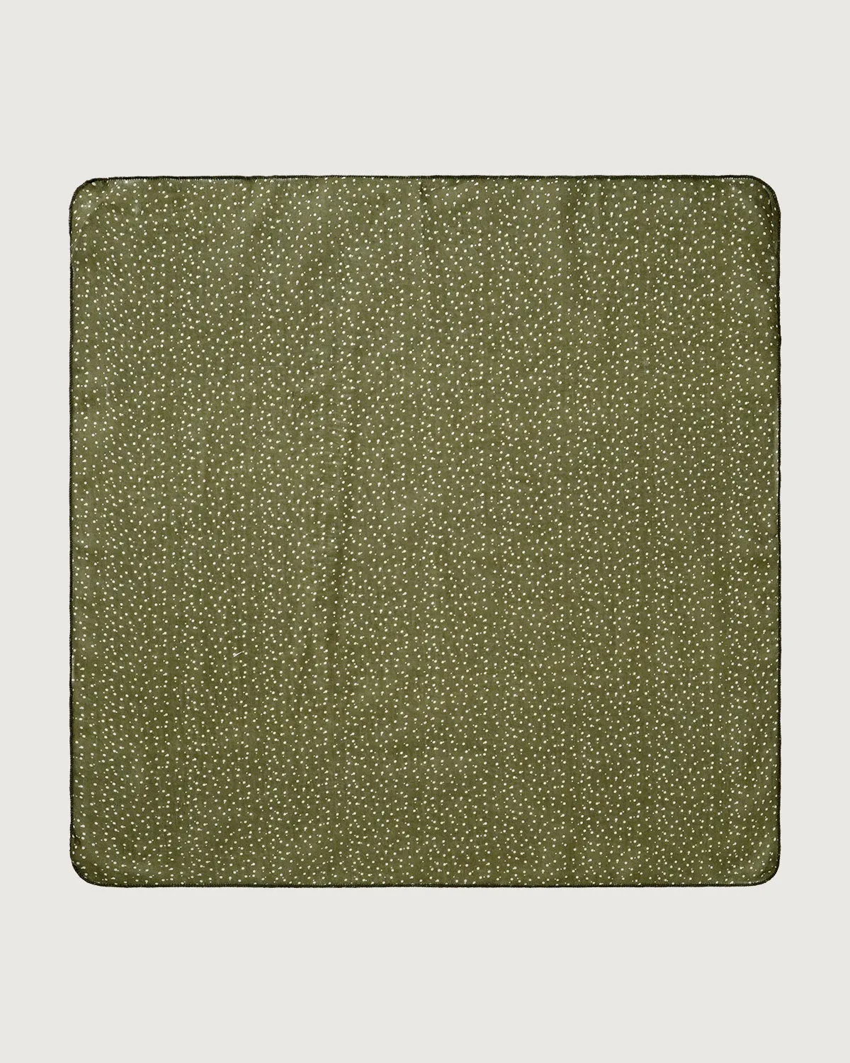 Green Linen Square Scarf sold by rihoas