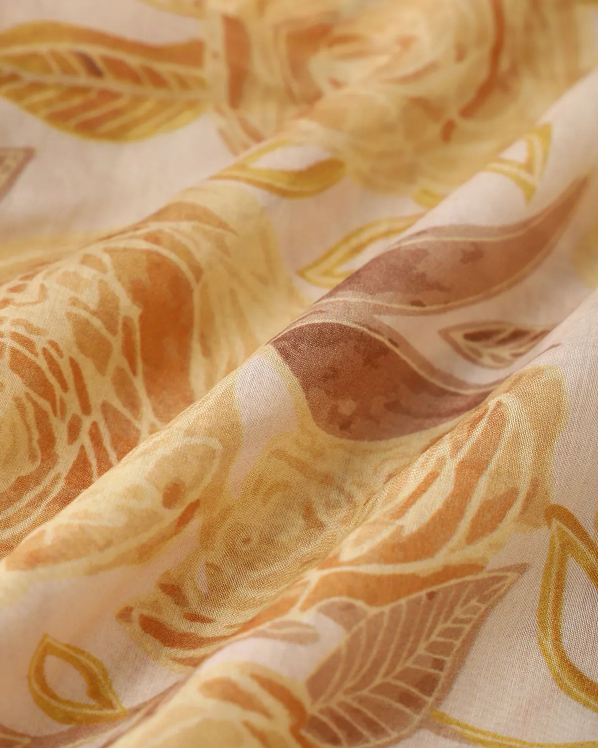 Yellow Floral Lyocell Shirt sold by rihoas product image thumbnail 3