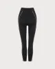 Black High Waisted Yoga Leggings sold by rihoas