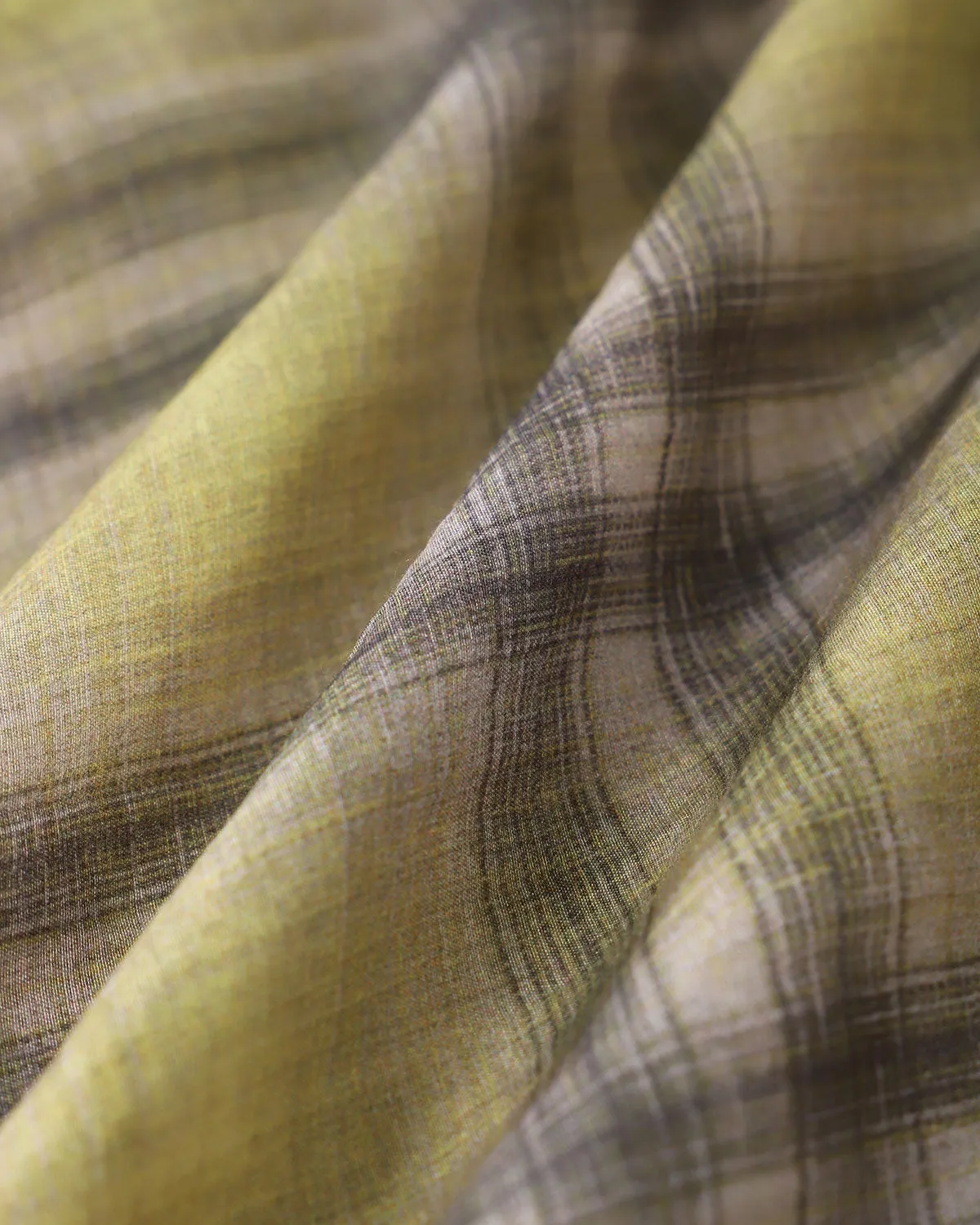 Yellow Plaid Lyocell Shirt sold by rihoas product image thumbnail 3
