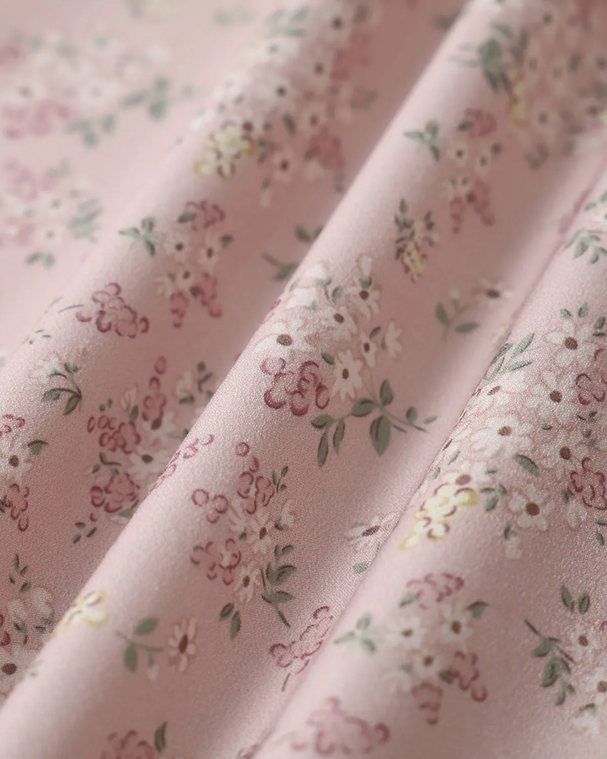 Pink Floral Lace Slip Midi Dress sold by rihoas product image thumbnail 3