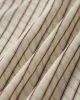 Beige Striped Cowl Neck Sleeveless Midi Dress sold by rihoas