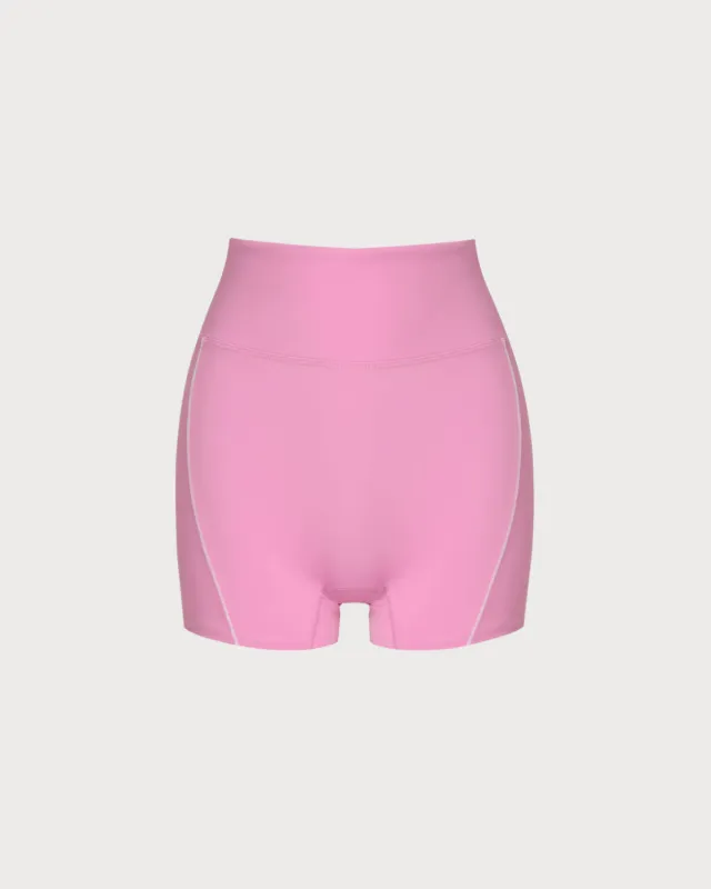 Pink High Stretch Yoga Pants sold by rihoas