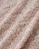 Pink Floral Elastic Waist Pleated Midi Skirt sold by rihoas
