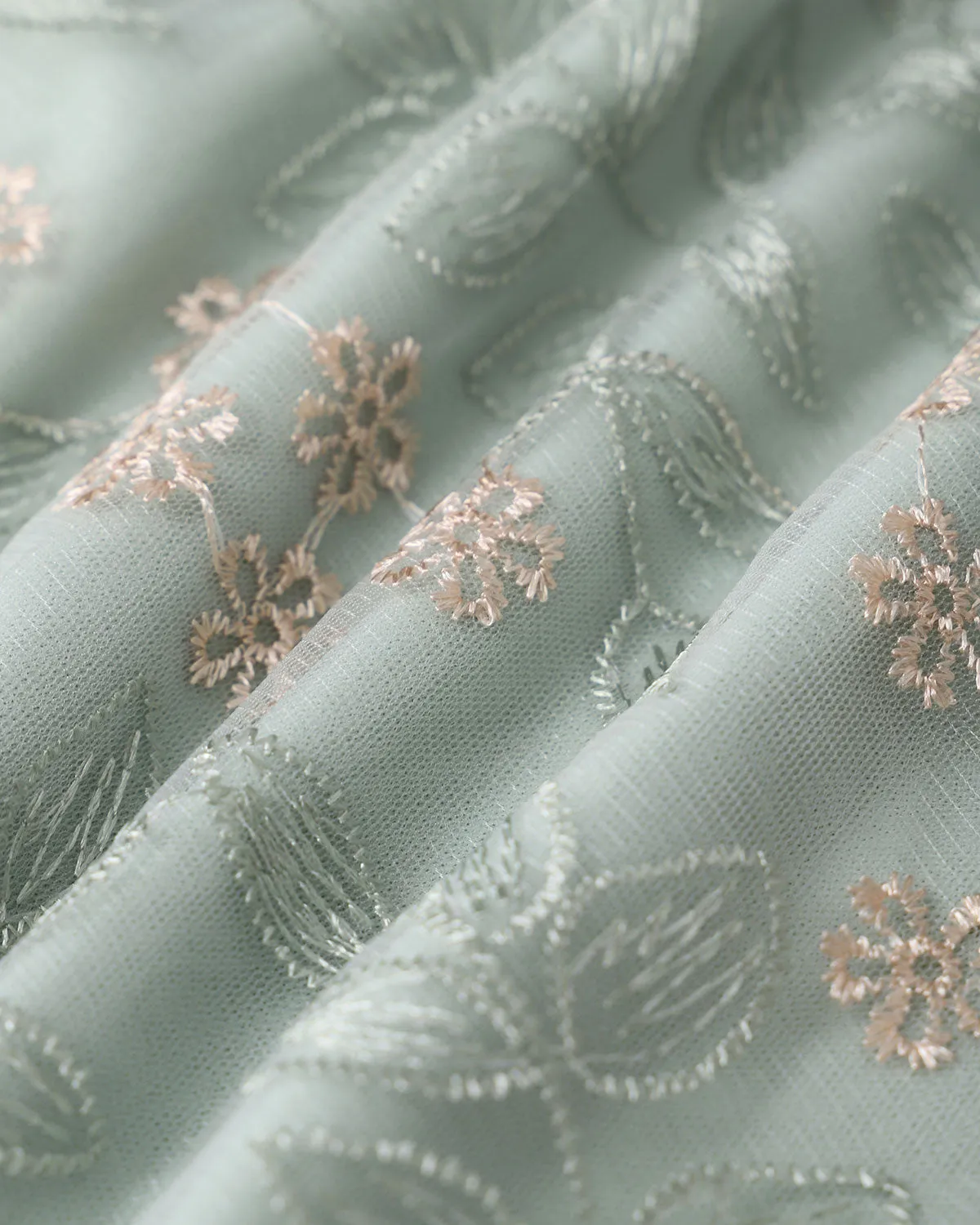 Green Embroidery Elastic Waist Midi Skirt sold by rihoas product image thumbnail 3