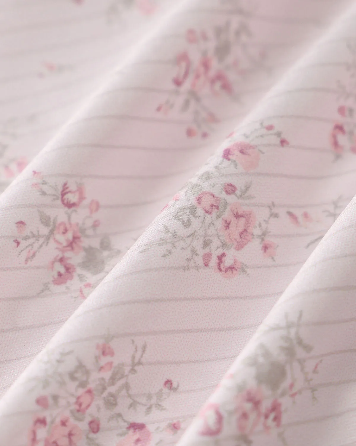 Pink Floral Ruched Camis sold by rihoas product image thumbnail 3