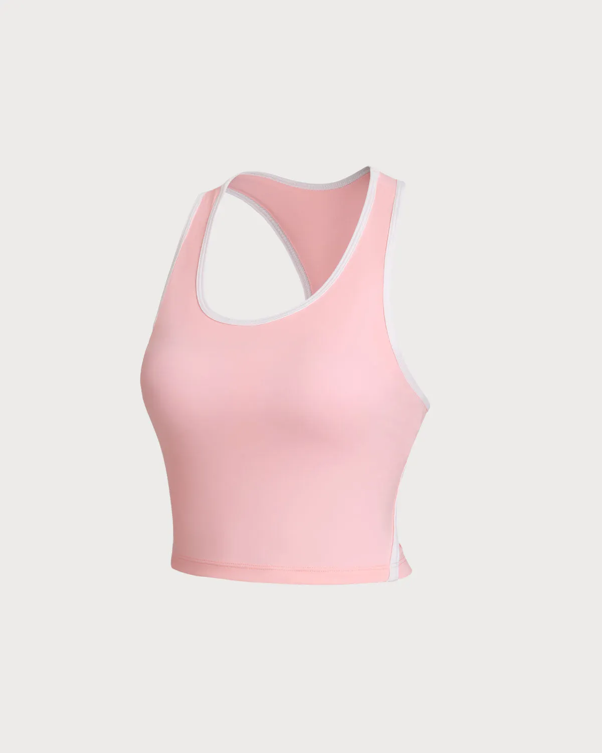 Pink Yoga Tank Top sold by rihoas product image thumbnail 2