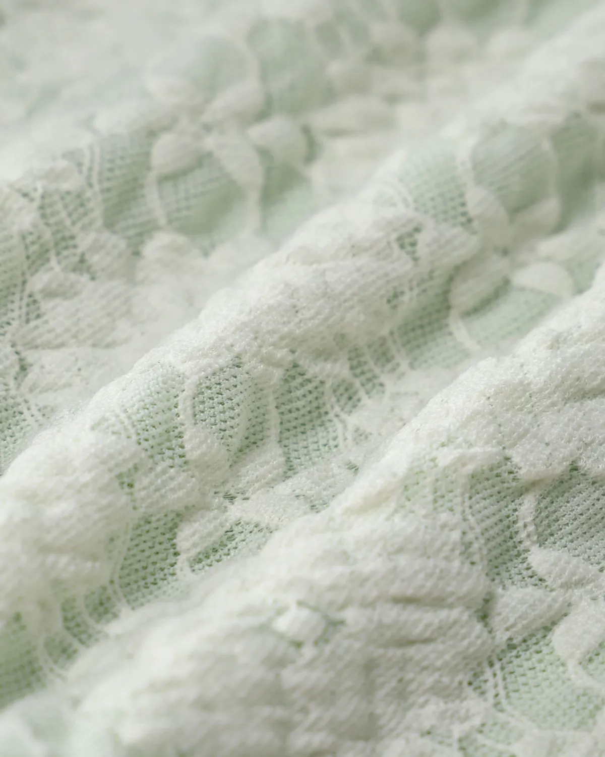 Green Contrast Lace Tankini Swimsuit sold by rihoas product image thumbnail 3