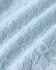 Blue Ruched Lace Tankini Swimsuit sold by rihoas