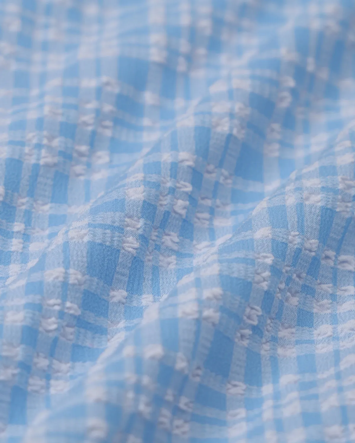 Blue Knitted Plaid Tankini Swimsuit sold by rihoas product image thumbnail 3