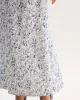 Blue Floral Slip Maxi Dress sold by rihoas