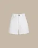 White Pocket Shorts sold by rihoas