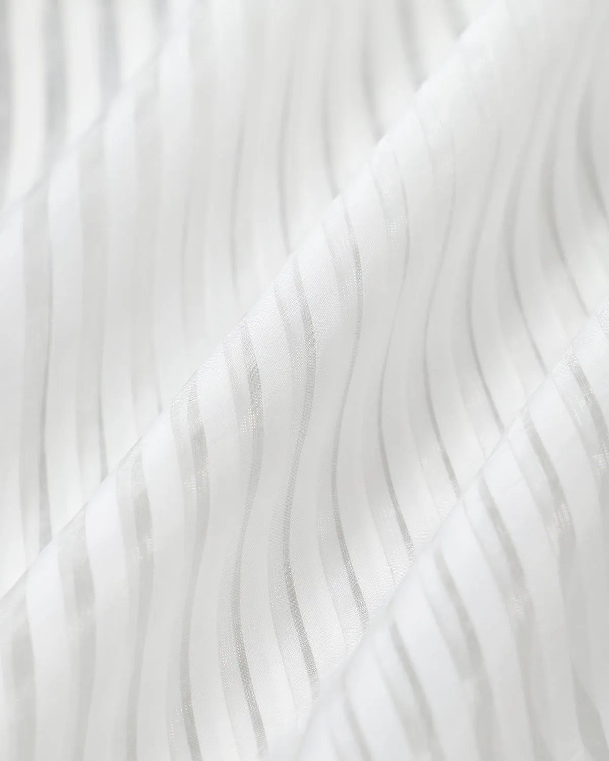 White Striped Sleeveless Midi Dress sold by rihoas product image thumbnail 3