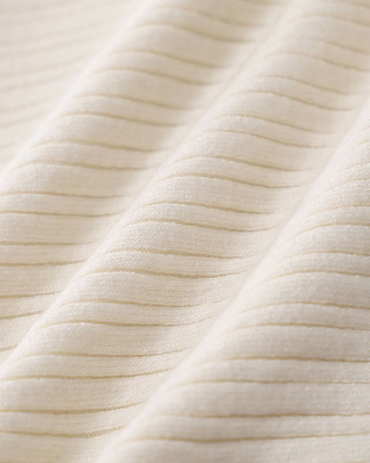 Beige V Neck Knit Tank Top sold by rihoas product image thumbnail 3