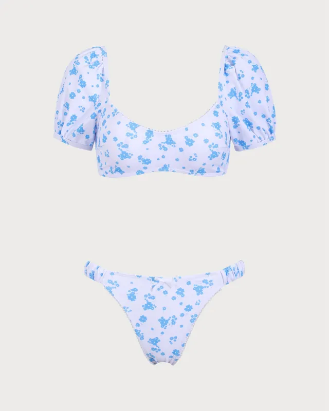 White Knitted Tank Top Heartbreaking Bikini Set sold by rihoas