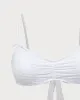 White Knitted Wave Textured Bikini Set sold by rihoas