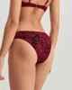 Red Floral Bikini Bottoms sold by rihoas