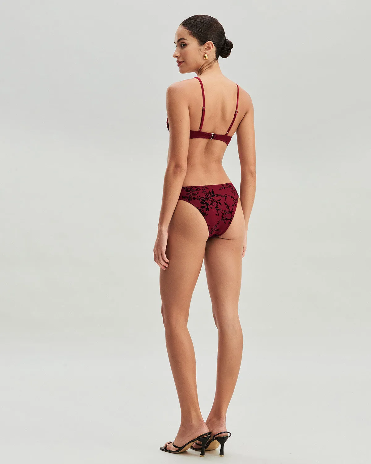 Red Floral Bikini Bottoms sold by rihoas product image thumbnail 5